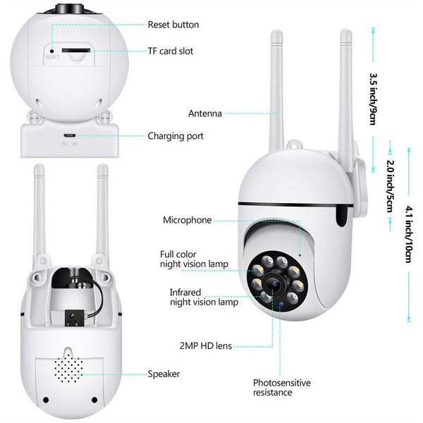 Camera PTZ Wifi 360 HD