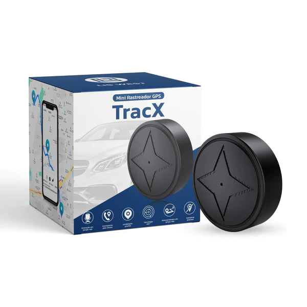 Mini Rastreador GPS TracX® - Sem Mensalidade + Frete Grátis